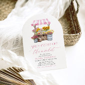 Ze is vers van de markt Vrijgezellenfeest gebogen Kaart