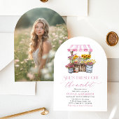 Ze is vers van de markt Vrijgezellenfeest gebogen Kaart