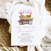 Ze is vers van de markt Vrijgezellenfeest gebogen Kaart