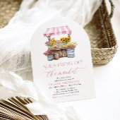 Ze is vers van de markt Vrijgezellenfeest gebogen Kaart