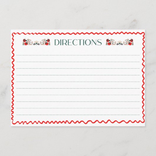 Ze is vers van de markt Vrijgezellenfeest recept Informatiekaartje (Achterkant)