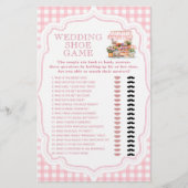Ze is vers van de markt Wedding Shoe Game Kaart (Voorkant)