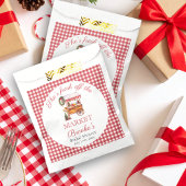 Ze is vers van het kerst Vrijgezellenfeest Bedankzakje