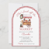 Ze is vers van het kerst Vrijgezellenfeest Kaart (Voorkant)