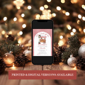 Ze is vers van het kerst Vrijgezellenfeest Kaart