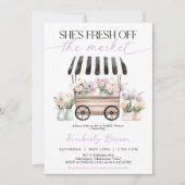 Ze is vers van het Paarse Vrijgezellenfeest van de Kaart (Voorkant)