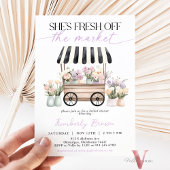 Ze is vers van het Paarse Vrijgezellenfeest van de Kaart