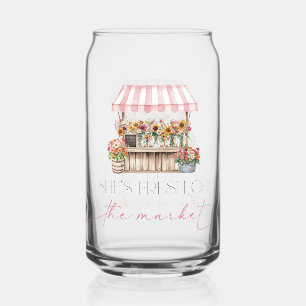 Ze is vers van het Vrijgezellenfeest van de markt Blikvorm Glas