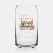 Ze is vers van het Vrijgezellenfeest van de markt Blikvorm Glas (Achterkant)