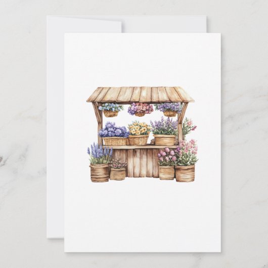 Ze is vers van het Vrijgezellenfeest van de markt Kaart (Achterkant)