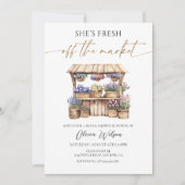 Ze is vers van het Vrijgezellenfeest van de markt Kaart (Voorkant)