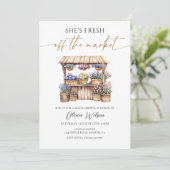 Ze is vers van het Vrijgezellenfeest van de markt Kaart (Staand voorkant)