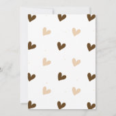 Ze is vers van het Vrijgezellenfeest van de markt Kaart (Achterkant)