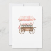 Ze is vers van het Vrijgezellenfeest van de markt Kaart (Achterkant)