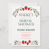 Ze is vers van het Vrijgezellenfeest van de markt Kaart (Voorkant)