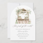 Ze is vers van het Vrijgezellenfeest van de markt Kaart (Voorkant)