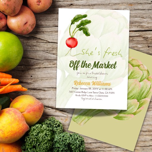 Ze is vers van het Vrijgezellenfeest van de markt Kaart