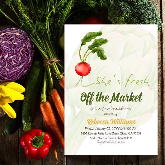 Ze is vers van het Vrijgezellenfeest van de markt Kaart