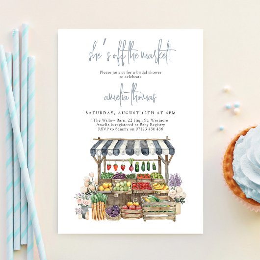 Ze is vers van het Vrijgezellenfeest van de markt Kaart