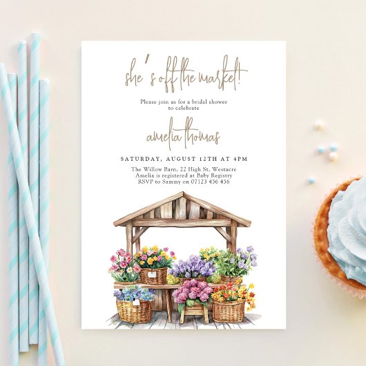 Ze is vers van het Vrijgezellenfeest van de markt Kaart