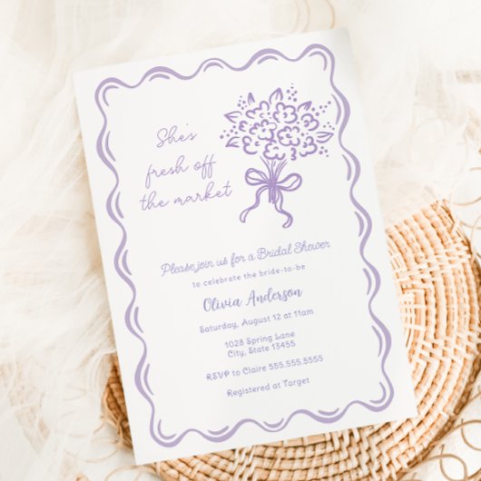 Ze is vers van het Vrijgezellenfeest van de markt Kaart