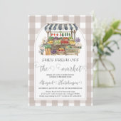 Ze is vers van het Vrijgezellenfeest van de markt Kaart (Staand voorkant)