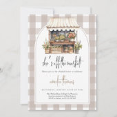 Ze is vers van het Vrijgezellenfeest van de markt Kaart (Voorkant)