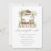 Ze is vers van het Vrijgezellenfeest van de markt Kaart (Voorkant)