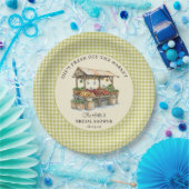 Ze is vers van het Vrijgezellenfeest van de markt Papieren Bordje (Feest)