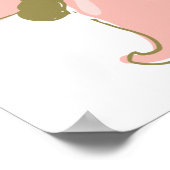 Ze is voorzien van Sterkte- en Dignity-spreekwoord Poster (Hoek)