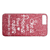 Ze is waardevoller dan roebels. Case-Mate iPhone case (Achterkant (Horizontaal))