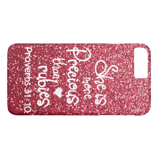 Ze is waardevoller dan roebels. Case-Mate iPhone case (Achterkant (Horizontaal))