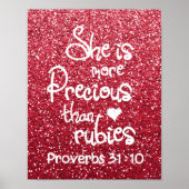 Ze is waardevoller dan roebels. poster (Voorkant)