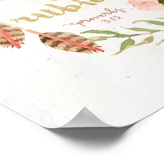 Ze is waardevoller dan roebels ... poster (Hoek)