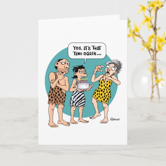 Ze is weer 49 jaar kaart (Gele Bloem)