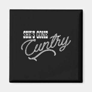 Ze Is Weg Ry, Countrymuziek, Cowboy Western Magneet
