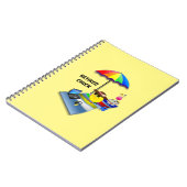 Ze is zo stom. notitieboek (Linkerzijde)