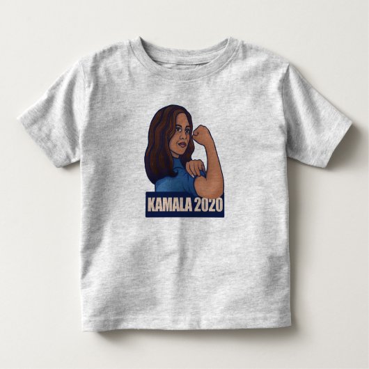 Ze kan het doen KAMALA 2020 Stem Kamala Harris Kinder Shirts (Voorkant)