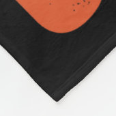 Ze kan kamala 2024 retro kleuren fleece deken (Hoek)