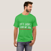 Ze Kenne Me Zoon BodyBuliding Grappig 2 T-shirt (Voorkant volledig)
