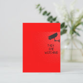 Ze kijken briefkaart (Staand voorkant)