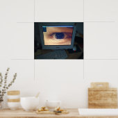 Ze kijken naar je poster (Keuken)