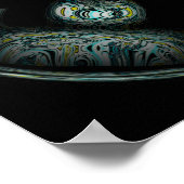 Ze kijken naar ons van bovenaf (god/buitenaardse w poster (Hoek)