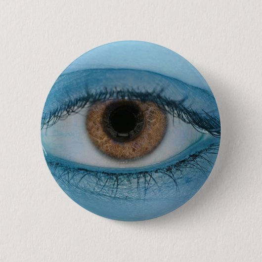 Ze kijkt altijd naar ronde button 5,7 cm (Voorkant)