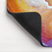 Ze kijkt naar de sterren muismat (Hoek)