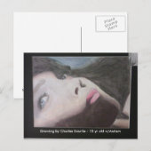 Ze kijkt naar je, vecht tegen autisme! briefkaart (Voorkant / Achterkant)