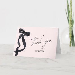 Ze Knoop De Knoop Boog Bruidsfeest Bedankkaart