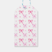 Ze Knoopt de Knoop Bruidsborrel Custom Cadeaulabel (Achterkant)