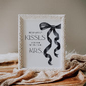 Ze knoopt de knoop door en raadt eens hoeveel kuss poster