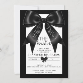 Ze knoopt de knoop door | Vrijgezellenfeest van li Kaart